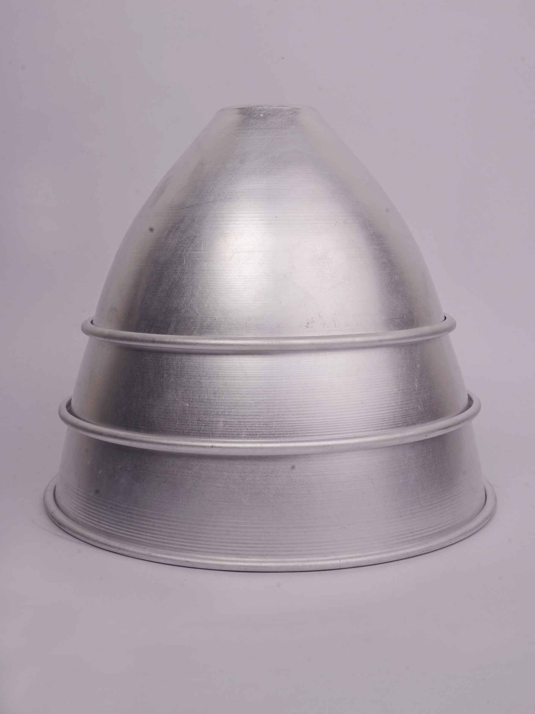 Aluminium Barbie Doll Skirt shape Cake Mould 3 pieces set for (1/2 kg,1 kg, 1(1/2)kg) cake